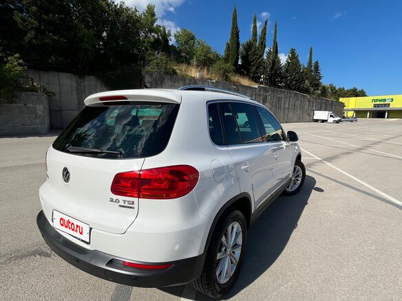 2012 Volkswagen Tiguan I Рестайлинг, белый - вид 4