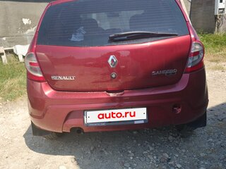 2011 Renault Sandero I, красный, 490000 рублей, вид 3