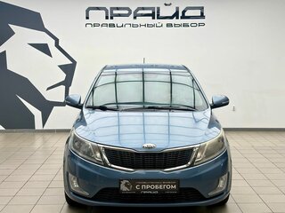2013 Kia Rio 4-speed III, голубой, 870000 рублей, вид 2
