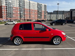 2008 Hyundai Getz I Рестайлинг, красный, 460000 рублей, вид 5