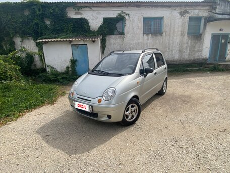 2005 Daewoo Matiz I Рестайлинг, серебристый, 325000 рублей, вид 1