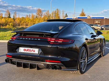 2017 Porsche Panamera 4S Diesel II, чёрный, 7300000 рублей, вид 4