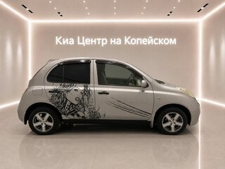 2003 Nissan March III (K12), серебристый, 250000 рублей, вид 2