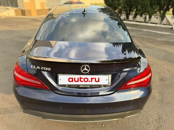 2017 Mercedes-Benz CLA 200 I (C117, X117) Рестайлинг, синий, 1800000 рублей - вид 15