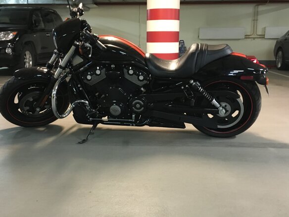 2008 Harley-Davidson V-Rod, чёрный - вид 1