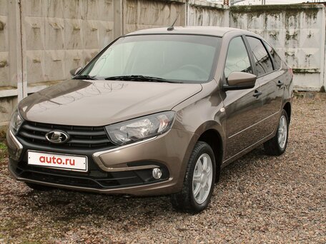 2019 Lada (ВАЗ) Granta I Рестайлинг, коричневый, 695000 рублей, вид 1