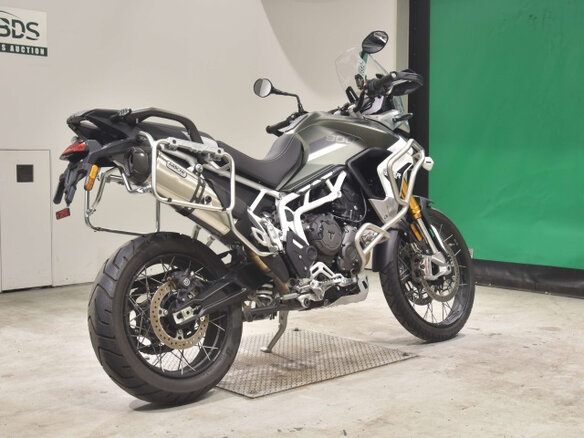 2022 Triumph Tiger 900, зелёный, 1300000 рублей - вид 3