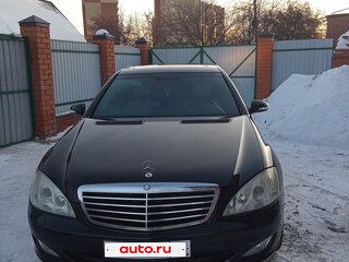 2007 Mercedes-Benz S-Класс 350 V (W221), чёрный, 1350000 рублей, вид 2