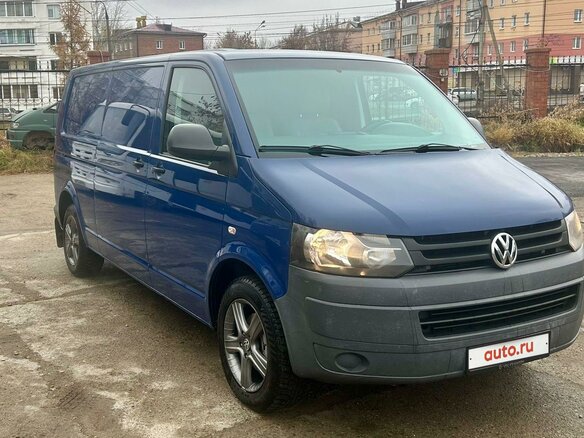 2010 Volkswagen Transporter, синий, 1550000 рублей
