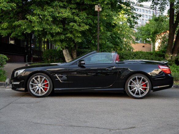2015 Mercedes-Benz SL-Класс AMG 63 AMG III (R231), чёрный - вид 3