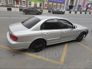 2006 Hyundai Sonata ТагАЗ IV (EF) Рестайлинг, серебристый, 300000 рублей, вид 2