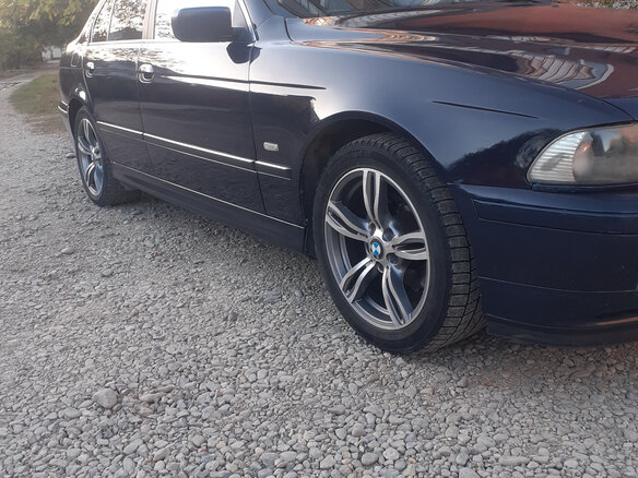 1998 BMW 5 серии 520i IV (E39), синий, 730000 рублей - вид 6