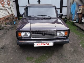 2008 Lada (ВАЗ) 2107, коричневый, 250000 рублей, вид 2