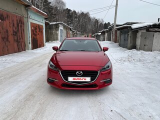 2017 Mazda 3 III (BM) Рестайлинг, красный, 1450000 рублей, вид 2