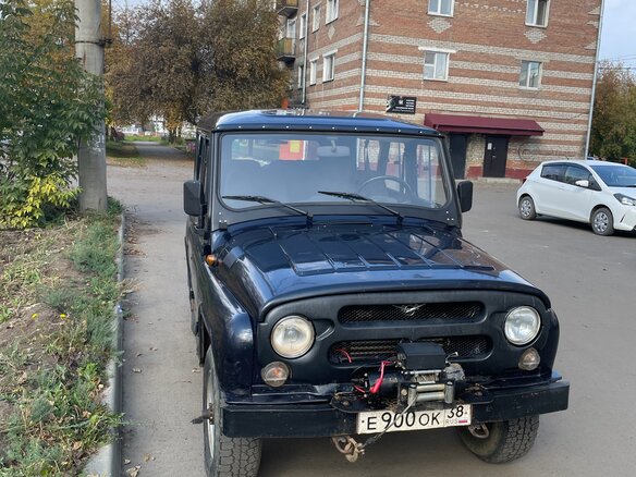 2006 УАЗ Хантер 315195, синий, 600000 рублей - вид 1