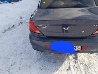 2006 Kia Spectra I Рестайлинг 2, синий, 310000 рублей, вид 2