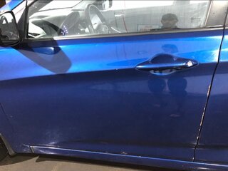 2012 Hyundai Solaris I, синий, 420000 рублей, вид 5