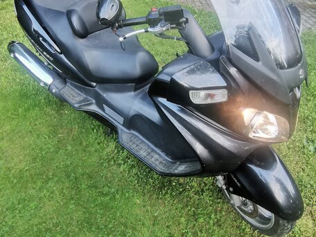2007 Suzuki Burgman (SkyWave) 650, чёрный, 790000 рублей, вид 1