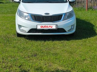 2012 Kia Rio 4-speed III, белый, 875000 рублей, вид 2