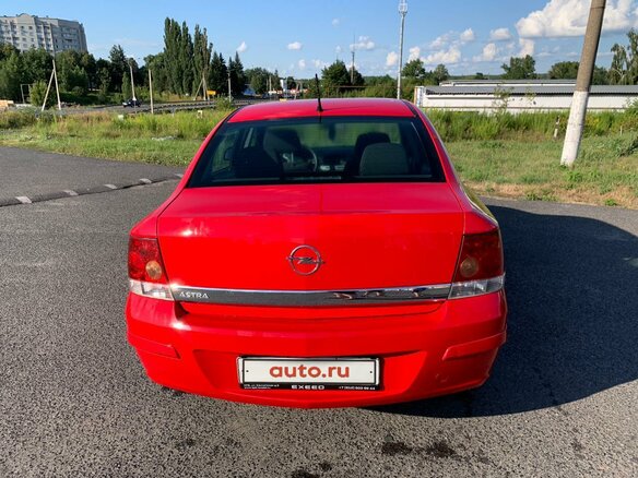 2012 Opel Astra H Рестайлинг, красный, 557000 рублей - вид 5