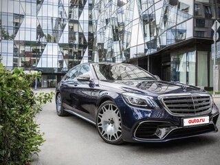 2016 Mercedes-Benz S-Класс 350 CDI BlueTEC Long 9G-TRONIC VI (W222, C217), синий, 4760000 рублей, вид 5