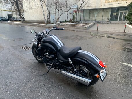 2014 Triumph Rocket III, чёрный, 1700000 рублей, вид 4