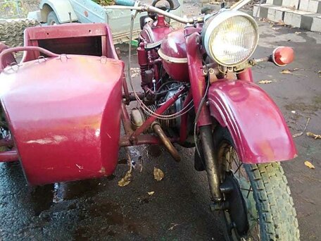 1970 Урал M-63, красный, 100000 рублей, вид 1