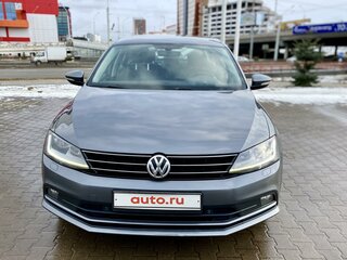 2017 Volkswagen Jetta VI Рестайлинг, серый, 1205000 рублей, вид 3