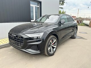2021 Audi Q8 50 TDI I (4M), чёрный, 8490000 рублей, вид 2
