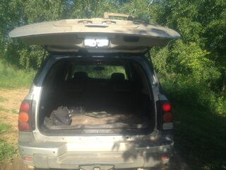 2007 Chevrolet TrailBlazer I Рестайлинг, серебристый, 1600000 рублей, вид 5