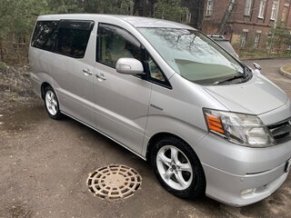 2007 Toyota Alphard I Рестайлинг, серебристый, 1840000 рублей, вид 3
