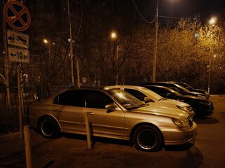 2005 Hyundai Sonata IV (EF) Рестайлинг, серый, 330000 рублей, вид 3