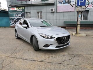 2017 Mazda Axela III Рестайлинг, серебристый, 1580000 рублей, вид 2
