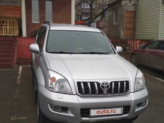 2006 Toyota Land Cruiser Prado 5-speed 120 Series, серебристый, 2850000 рублей, вид 1
