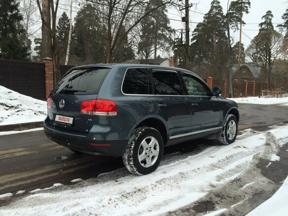 2004 Volkswagen Touareg I, серый - вид 5