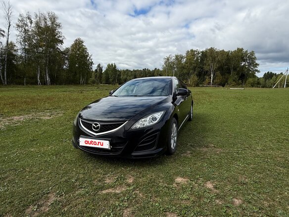 2011 Mazda 6 II (GH) Рестайлинг, чёрный, 869000 рублей - вид 3