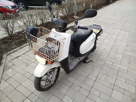 2017 Yamaha Gear, белый, 70000 рублей, вид 1