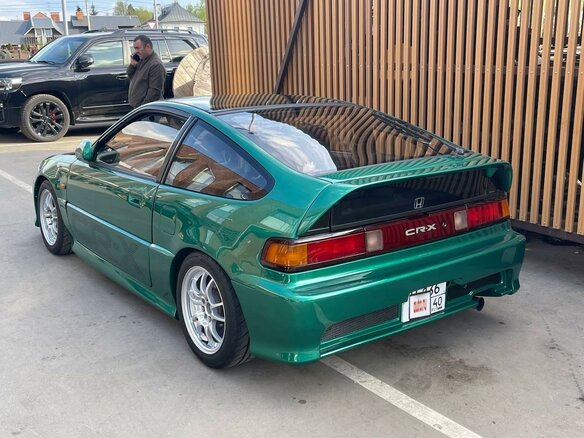 1992 Honda CR-X II, зелёный, 1790000 рублей - вид 3