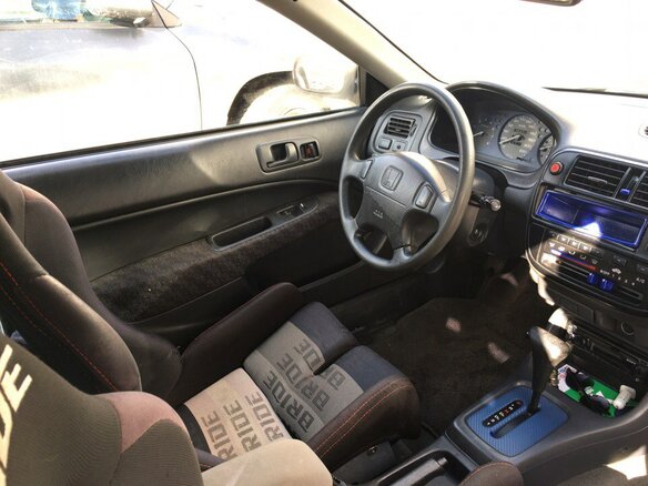 2000 Honda Civic VI Рестайлинг, синий - вид 3