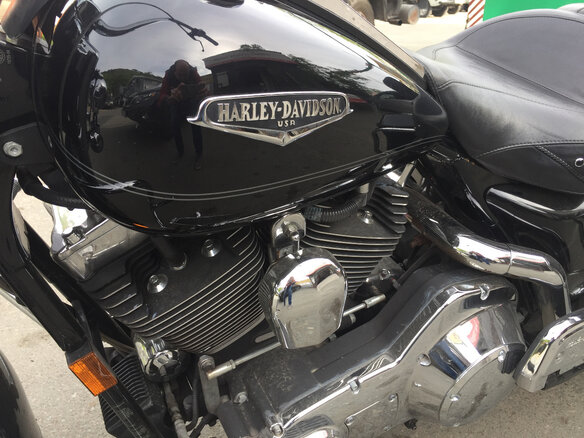 2005 Harley-Davidson Road King, чёрный - вид 1