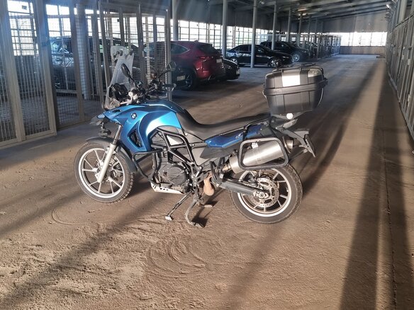2009 BMW F 650 GS, синий, 430000 рублей - вид 1
