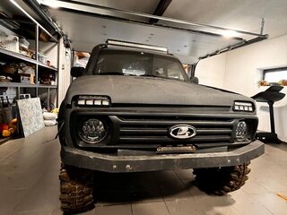 2006 Lada (ВАЗ) 2121 (4x4) I Рестайлинг, синий, 900000 рублей, вид 3