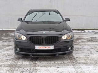 2008 BMW 7 серии Long 740Li V (F01/F02/F04), чёрный, 1700000 рублей, вид 2