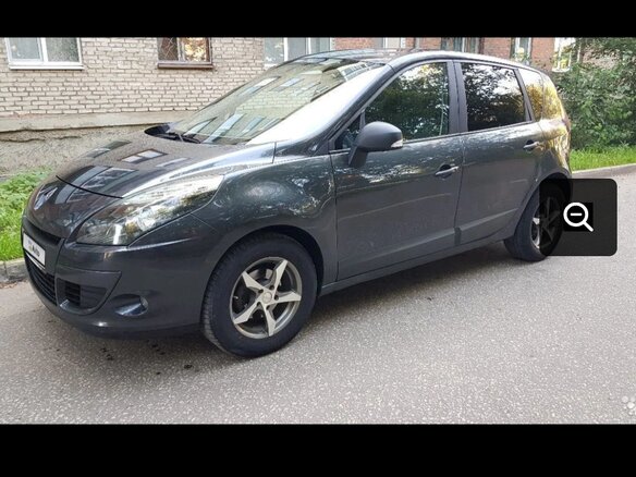 2010 Renault Scenic III, серый, 780000 рублей - вид 6