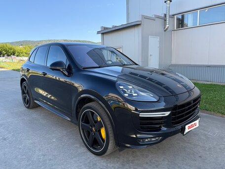 2015 Porsche Cayenne Turbo S II Рестайлинг (958), чёрный, 5600000 рублей, вид 3