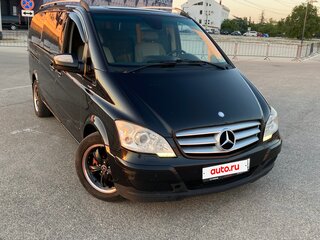 2010 Mercedes-Benz Viano Long L2 I (W639) Рестайлинг, чёрный, 1680000 рублей, вид 1