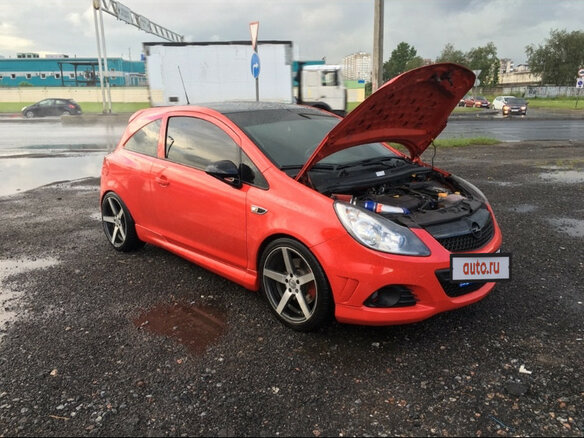2008 Opel Corsa OPC D, красный