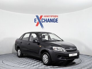 2012 Lada (ВАЗ) Granta I, чёрный, 217000 рублей, вид 3