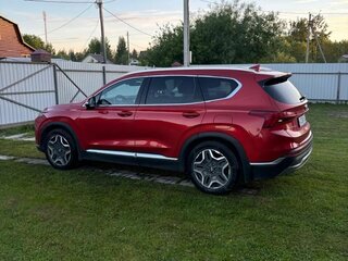 2021 Hyundai Santa Fe IV Рестайлинг, красный, 2910000 рублей, вид 5