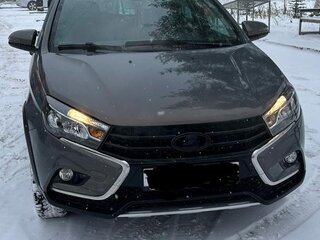 2022 Lada (ВАЗ) Vesta SW Cross I, серый, 1500000 рублей, вид 3